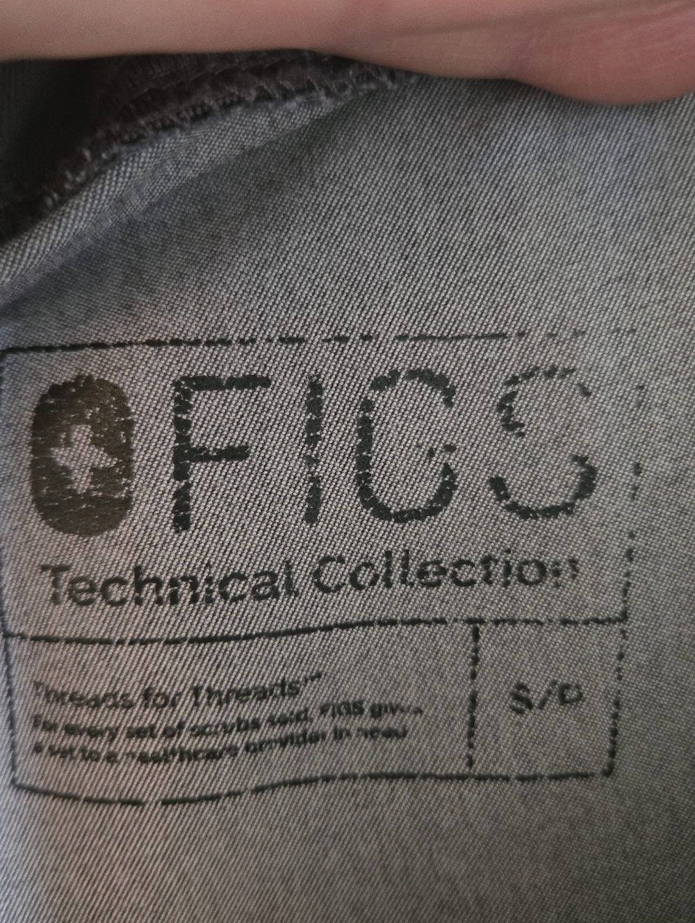 Figs | High Waisted Livingston Basic Scrub Pants In Graphite Size Small - Picture 6 of 8